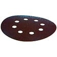 MAKITA - 10 disques abrasifs MAKITA Ø 125 mm Red Auto-agrippant avec 8 trous - vignette