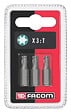 FACOM - FACOM - EX1 - Jeux de 3 embouts standards série 1 Torx - EX120.J3 - vignette