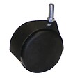 AVL - Roulette pivotante à tige filetée 10x15 AVL - Roue nylon noir Ø 50 - Charge 40 kg - 595525A - vignette