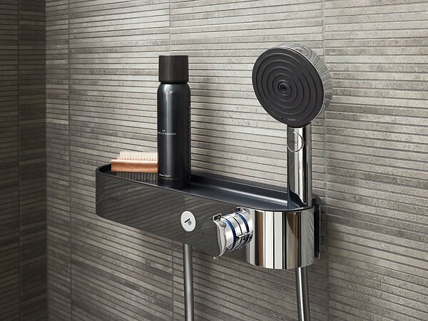 HANSGROHE - Douchette à main Pulsify Select 105 3 jets EcoSmart 9l/min - large