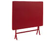 HESPERIDE - Table de jardin rectangle Greensboro 110 x 70 cm Groseille - Hespéride - vignette