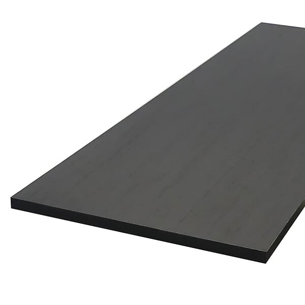 FORESTEA - Tablette mélaminé Elegant Black 1200 x 400 x 18 mm - PEFC 70% - large