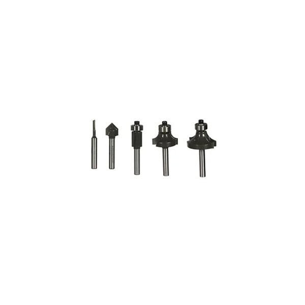RYOBI - Coffret 5 fraises panachées RYOBI queue de diamètre 6mm RAKRBS5 - large