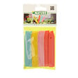 NATURE - Lot de 40 étiquettes à piquer bleu, jaune,rose,rouge  H10 cm - vignette