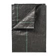 NATURE - Toile de paillage paysages PP tissé noir, traité anti UV, 100 g 1x10 m - vignette