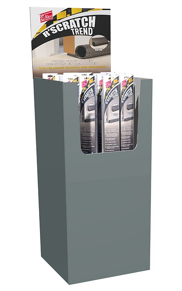 ELLEN - Dessous de porte textile - Le R'SCRATCH TREND - Gris 93cm - large