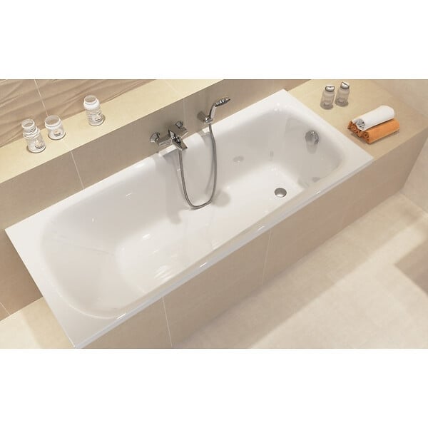 CERSANIT - Baignoire rectangulaire 160x70 cm NAO encastrable (SANS TABLIER) - large