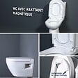PLANETE BAIN - ABATTANT SAV POUR WC MAGNETIQUE - vignette