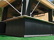 JARDIDECO - Canisse PVC double face Noir 6 m - 2 rouleaux de 3 x 1,50 m - Jardideco - vignette