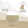 OUTSUNNY - Voile d'ombrage carré 3 x 3 m polyéthylène haute densité résistant aux UV coloris sable - vignette
