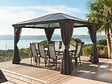 HESPERIDE - Tonnelle de jardin en aluminium Belize - 3 x 3,6 m - Hespéride - vignette