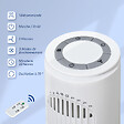 HOMCOM - HOMCOM Ventilateur colonne tour oscillant 45 W silencieux télécommande incluse minuterie 3 modes 3 vitesses blanc - vignette