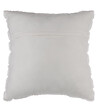 ATMOSPHERA - Coussin déhoussable en Fourrure Blanche 45 x 45 cm - vignette