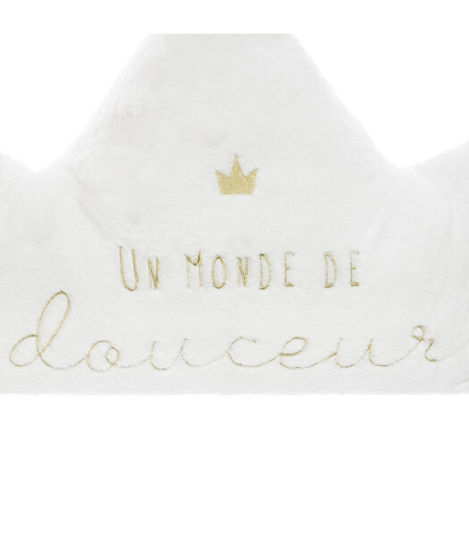 ATMOSPHERA - Grand Coussin décoratif Princesse 65 x 50 cm - large
