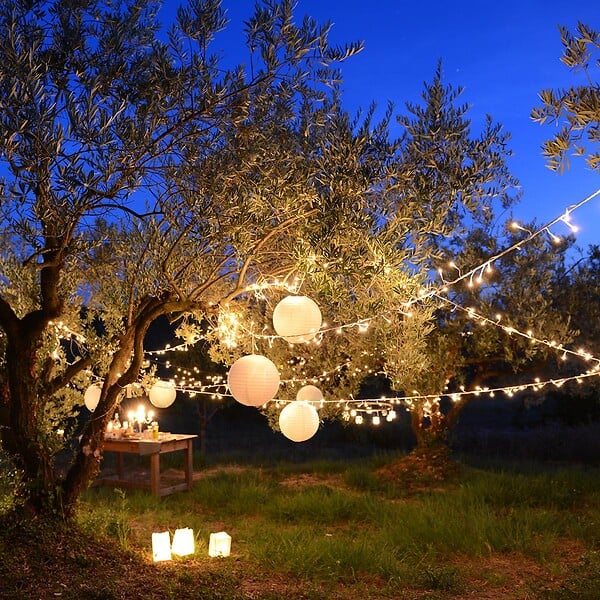 LUMISKY - Guirlande solaire YOGY WARM 200 LED 16.3M - large