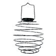 LUMISKY - Suspension solaire spirale ORION H37cm - vignette