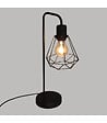 ATMOSPHERA - Lampe à poser en Métal filaire Noir H 46 cm - vignette