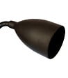 ATMOSPHERA - Lampe Pince en silicone et métal Noir - vignette