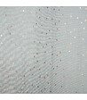 ATMOSPHERA - Rideau Voilage Berlingot Bleu gris 140 x 250 cm - vignette