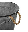 ATMOSPHERA - Pot de fleurs en Zinc Vintage D 48 cm - vignette