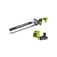 RYOBI - Taille-haies RYOBI 18V One+ - 1 batterie 2.0Ah - 1 chargeur - RY18HT55A-120 - vignette