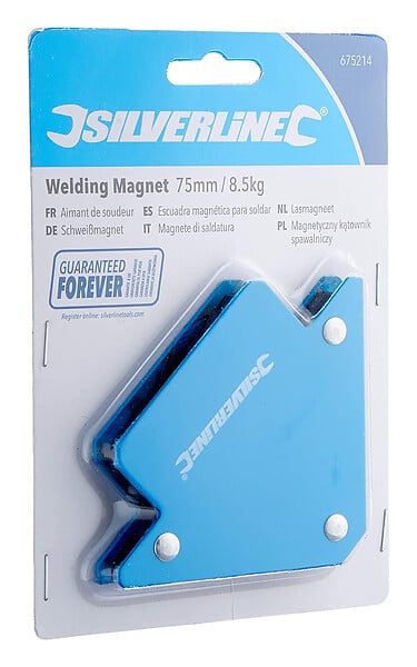 SILVERLINE - Silverline - Aimant de soudeur 75 mm SILVERLINE - large