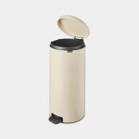 BRABANTIA - NewIcon Poubelle à Pédale, 30L - Soft Beige - large