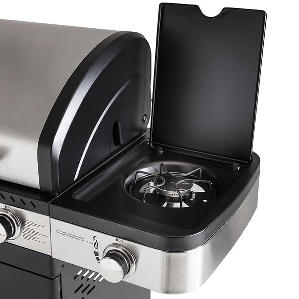 COOK'IN GARDEN - Barbecue au gaz FIDGI 4 avec desserte - large