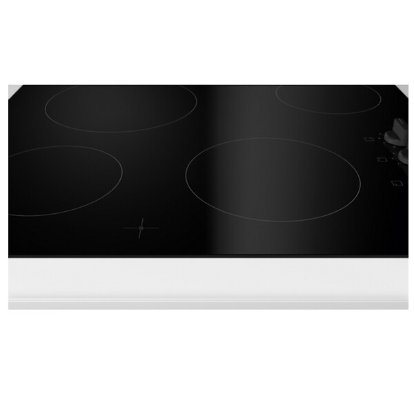 BOSCH - table de cuisson vitrocéramique 60cm 4 feux 6600w noir - PKE611CA8E - large