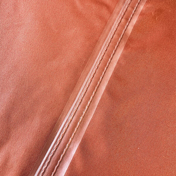 COTE STORE - Voile d'ombrage 4 x 4 x 5,66 m imperméable 220g/m² Haute densité - Tissu déperlant - Terracotta épicé - large