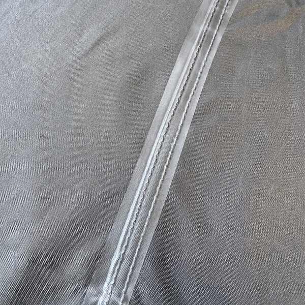COTE STORE - Voile d'ombrage 4 x 4 x 4 m imperméable 220g/m² Haute densité - Tissu déperlant - Gris ardoise - large