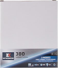 MC KENZIE - Baladeuse - 380 lumens - large
