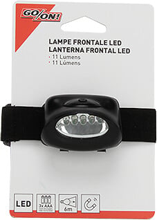 GO/ON - Lampe frontale LED - large