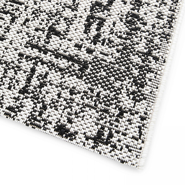 OVIALA - Tapis d'extérieur en polypropylène 200 x 290 cm blanc - Hella - large