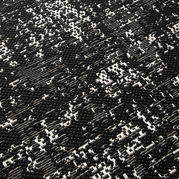 OVIALA - Tapis d'extérieur en polypropylène 160 x 230 cm noir - Hella - large