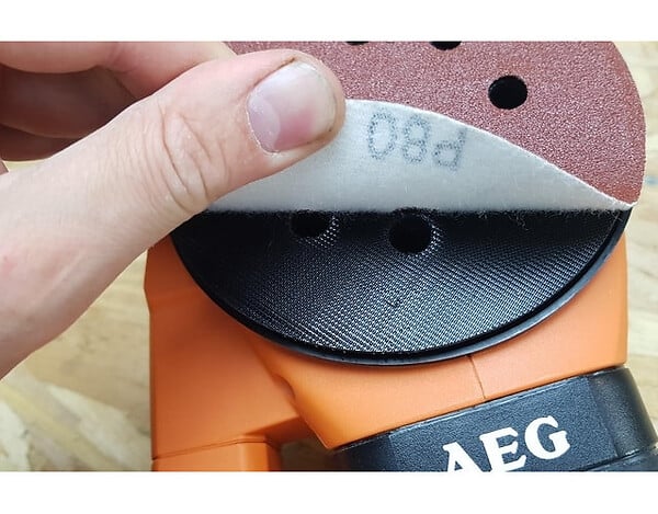 AEG - Ponceuse excentrique 125mm 18V AEG BEX18-125-0 - large