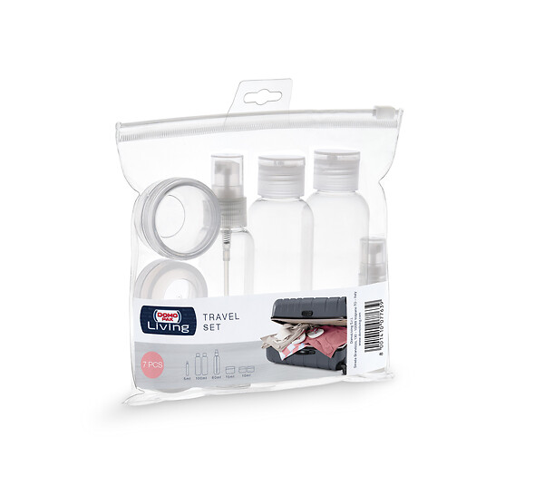 AFGFRANCE - Trousse 7 accessoires voyage pourl avion - large