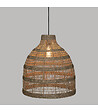 ATMOSPHERA - Luminaire Suspension en Rotin et Osier D 45 cm - vignette
