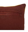 ATMOSPHERA - Coussin décoratif déhoussable en coton motifs brodés Multicolore 45 x 45 cm - vignette