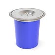 EMUCA - Bac à déchets encastrable pour plan de travail Recycle, 1 bac amovible 5 litres, Acier inoxydable et Plastique - vignette