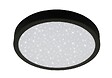 BRILONER - Plafonnier LED design étoilé - Métal/plastique - Noir - 18W - vignette