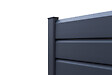 ALTONA - Poteau départ mur PVC ADELE - Anthracite - H.230xL.9xl.9cm - vignette
