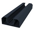ALTONA - Poteau départ mur PVC ADELE - Anthracite - H.230xL.9xl.9cm - vignette