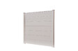 ALTONA - Profil de finition pour lames pleines PVC ADELE blanc - vignette