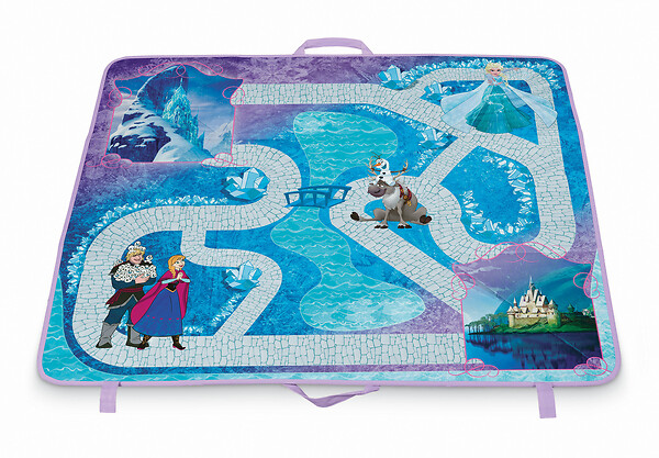 AFGFRANCE - Tapis de jeux et boîte de rangement - Reine des Neiges - large
