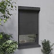FRANCE COMBI - Volet roulant electrique recoupable filaire - Gris - 140x120cm - vignette