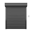 FRANCE COMBI - Volet roulant electrique recoupable filaire - Gris - 140x120cm - vignette