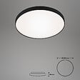 BRILONER - Plafonnier LED - blanc-noir - IP44 - 1xLED-13W - vignette