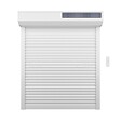 FRANCE COMBI - Volet roulant electrique recoupable solaire - blanc - 160x150cm - vignette