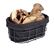 WENKO - Panier à pain Bela noir BO - vignette
